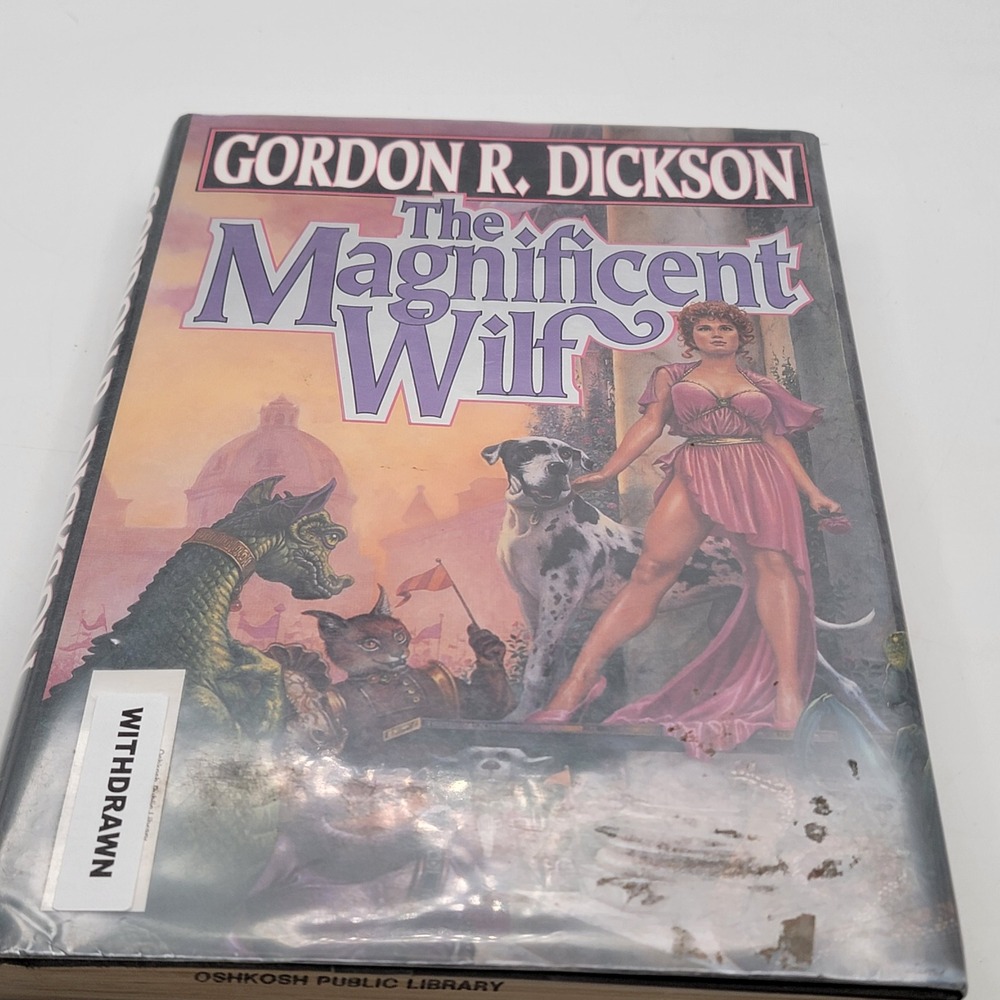 Gordon R. Dickson The Magnificent Wilf Hardcover 1st Printing Ex-Library Good